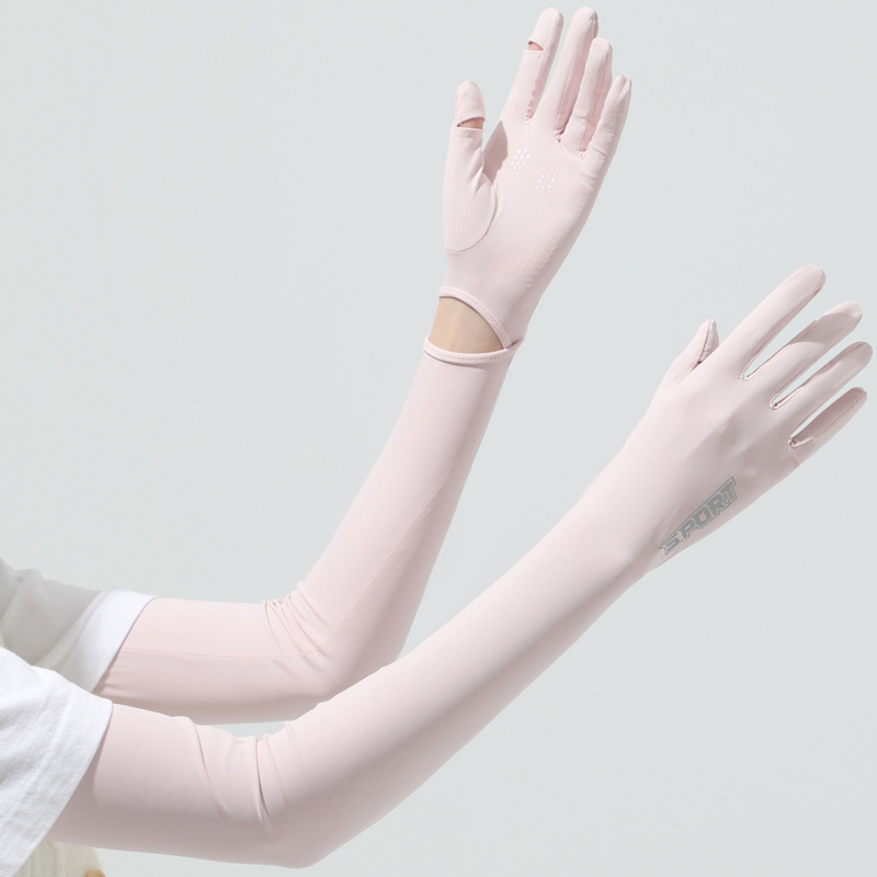 Knit Glove Touch Screen - Ijs Mouw Vrouwen Rijden Uv-Bescherming Touchscreen