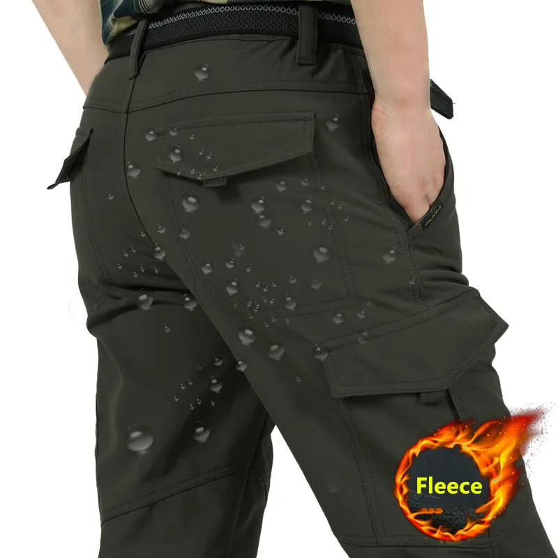 Winter Clothing Layers - Winter dikke broek heren dubbellaags fleece