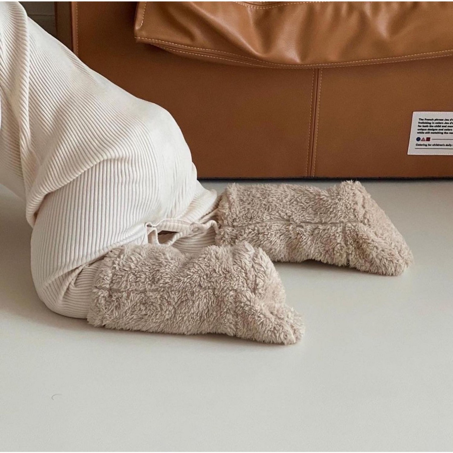 Winter Clothing For Baby Girl - Warme winterbabysokjes Coral Fleece sokken voor