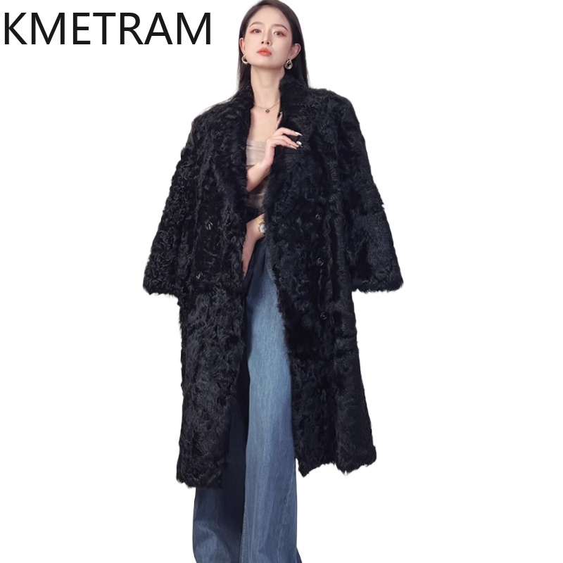 Quality Winter Clothing Jacket - Natuurlijke Xiaohu Wol Schapenvacht Dubbelzijdig Bont