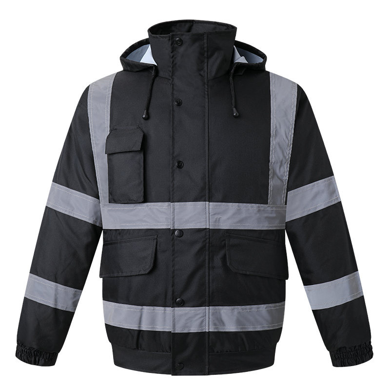 Winter Clothing Articles - Hi Vis Winterjas Mannen Werken Outdoot