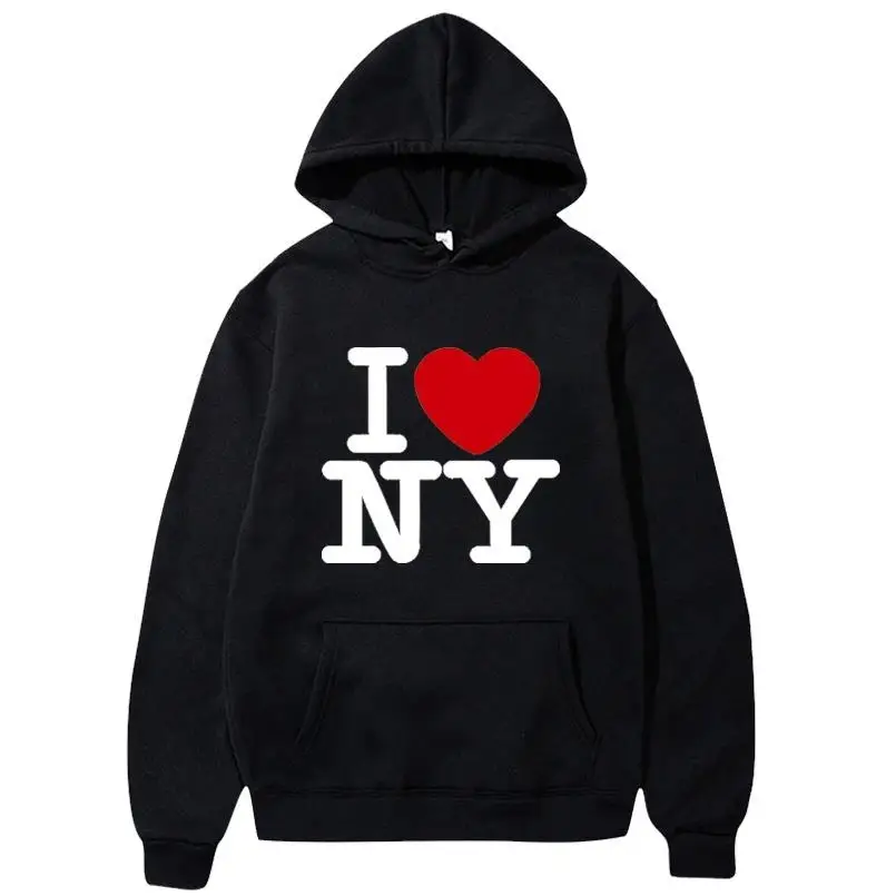 Winter Clothing New York - I Love New York bedrukte hoodies