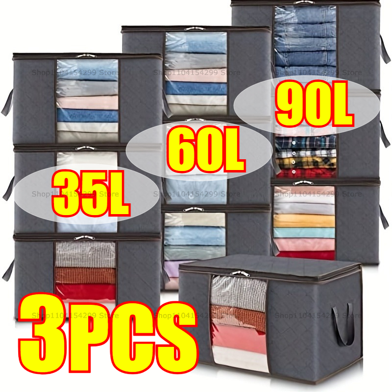 Winter Clothing Storage - Garderobekast Kledingorganisatoren Kledingopbergdozen Zakopslag Dekenopslag Opvouwbare
