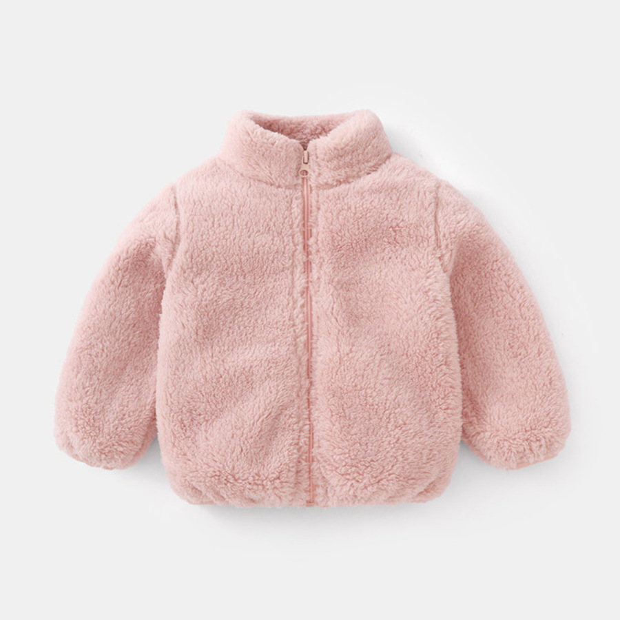 Winter Clothing Toddler - Mode Kinderen Jongens Effen Kleur Pluche