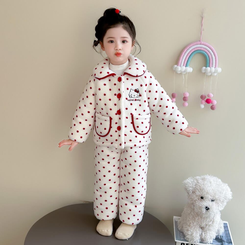 Winter Clothing Baby Girl - Sanrio Hello Kitty Meisjes Flanellen Pyjama