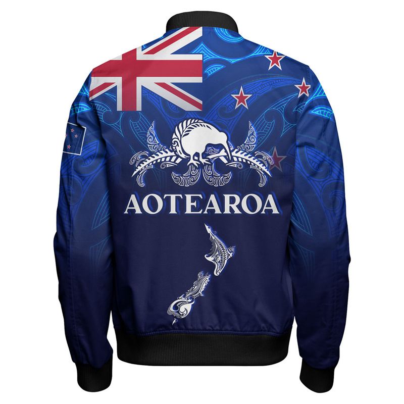 Winter Clothing Nz - Herfst Vintage 3d Print Nieuw-Zeeland Nationale