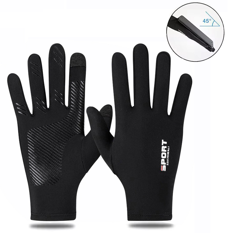 Knit Glove Touch Screen - Zomerse ijszijde touchscreen rijhandschoenen Lichtgewicht ademende