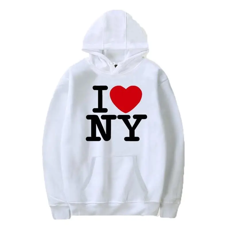 I Love New York Pritned Hoodie - Winter Clothing New York recensie en prijs