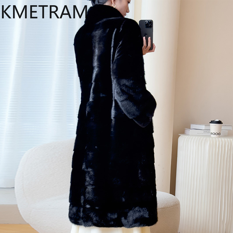 Echte hele nertsbontjas Vrouw  - Quality Winter Clothing Jacket recensie en prijs