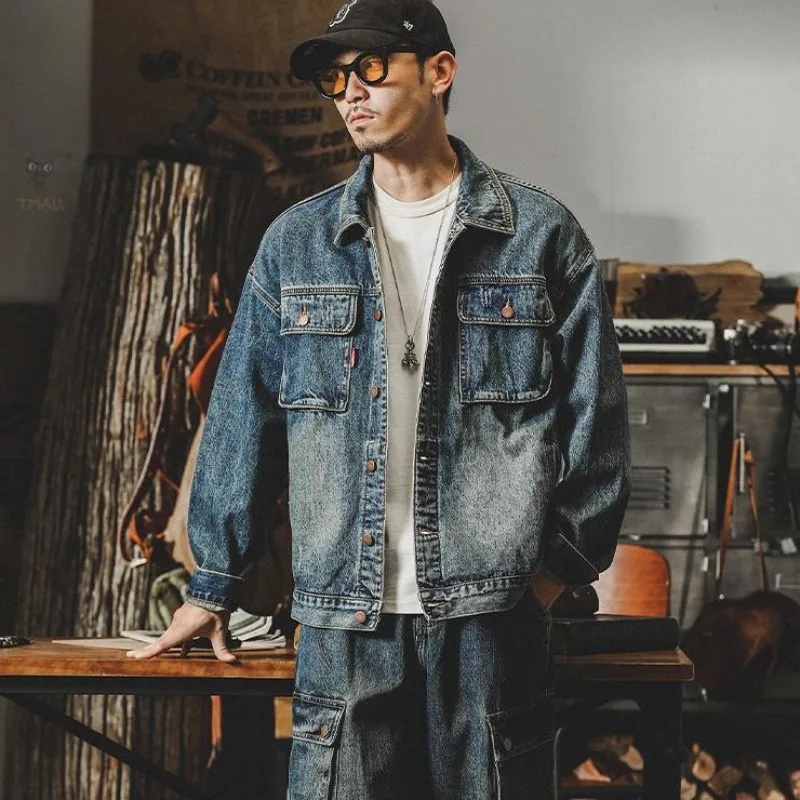 Trendy losse denim jassen man  - Quality Winter Clothing Jacket recensie en prijs