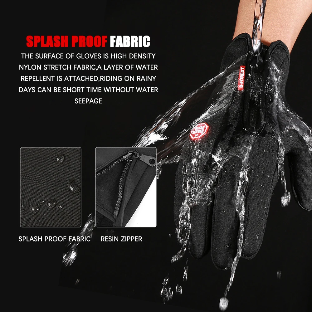 Heren Dames Winterfietshandsch - Knit Glove Touch Screen recensie en prijs