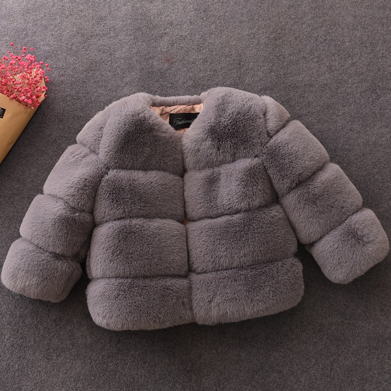 Baby Meisjes Faux Bontjas Wint - Winter Clothing For Baby Girl recensie en prijs