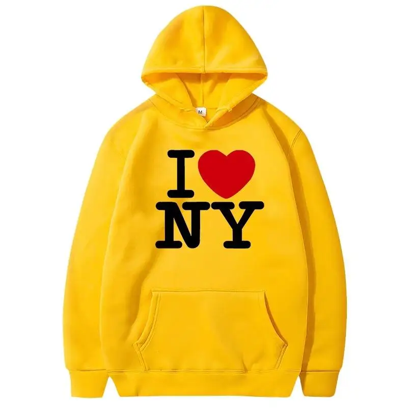 I Love New York bedrukte hoodi - Winter Clothing New York recensie en prijs