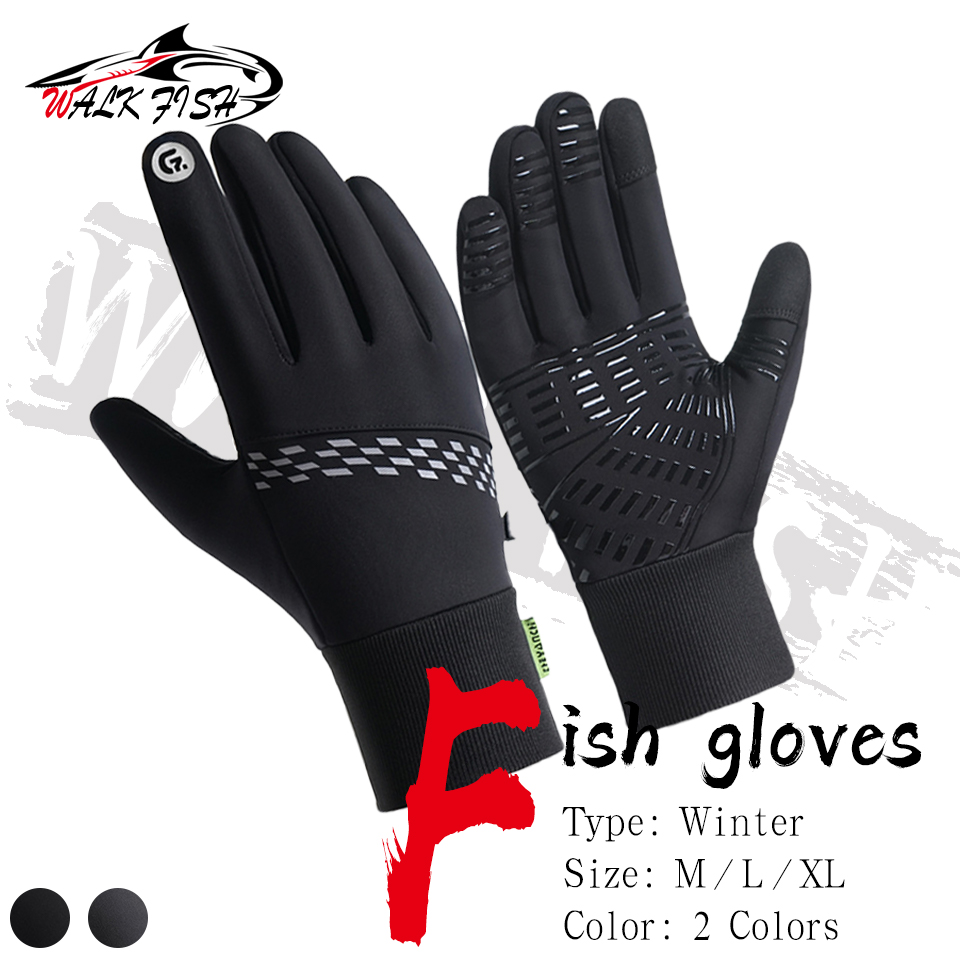 WALK FISH Vissershandschoenen  - Knit Glove Touch Screen recensie en prijs