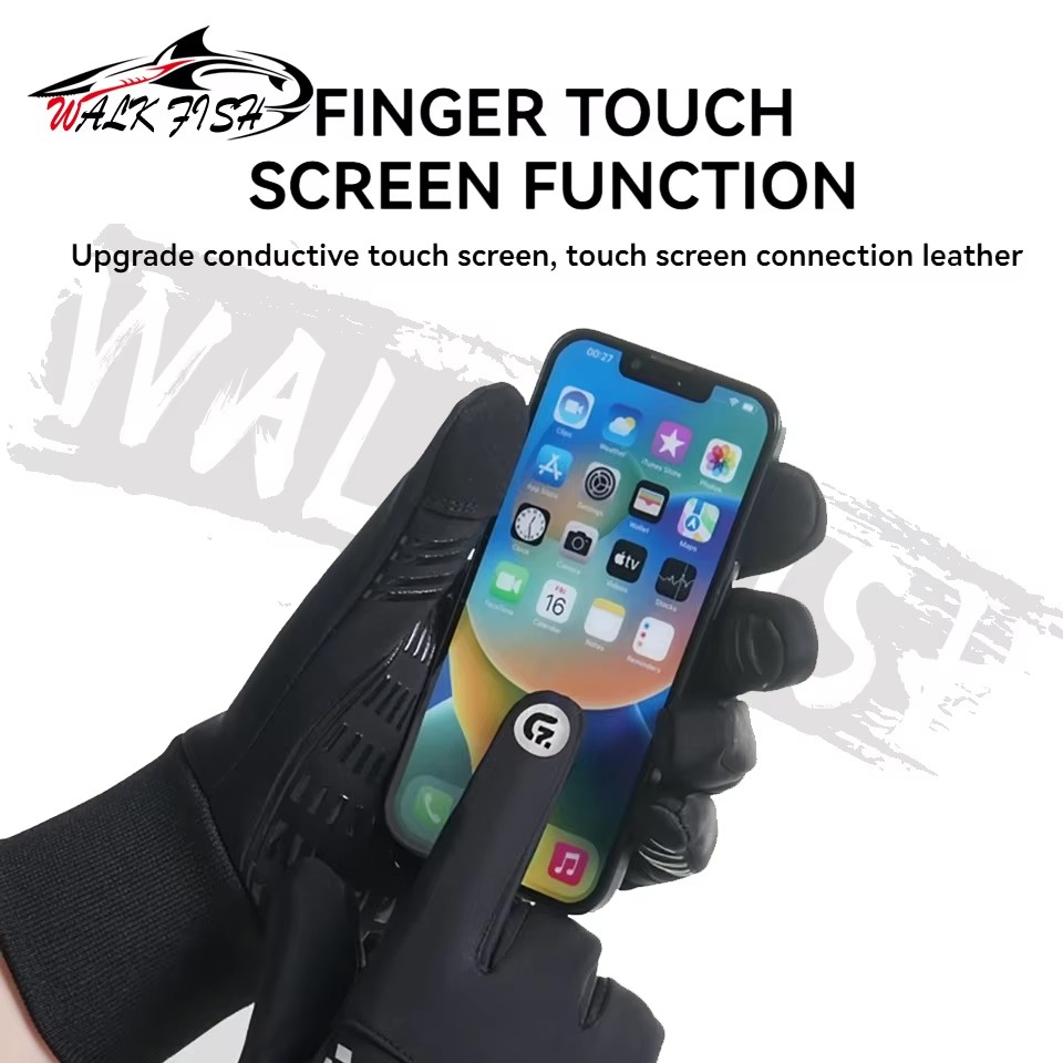 WALK FISH Vissershandschoenen  - Knit Glove Touch Screen recensie en prijs