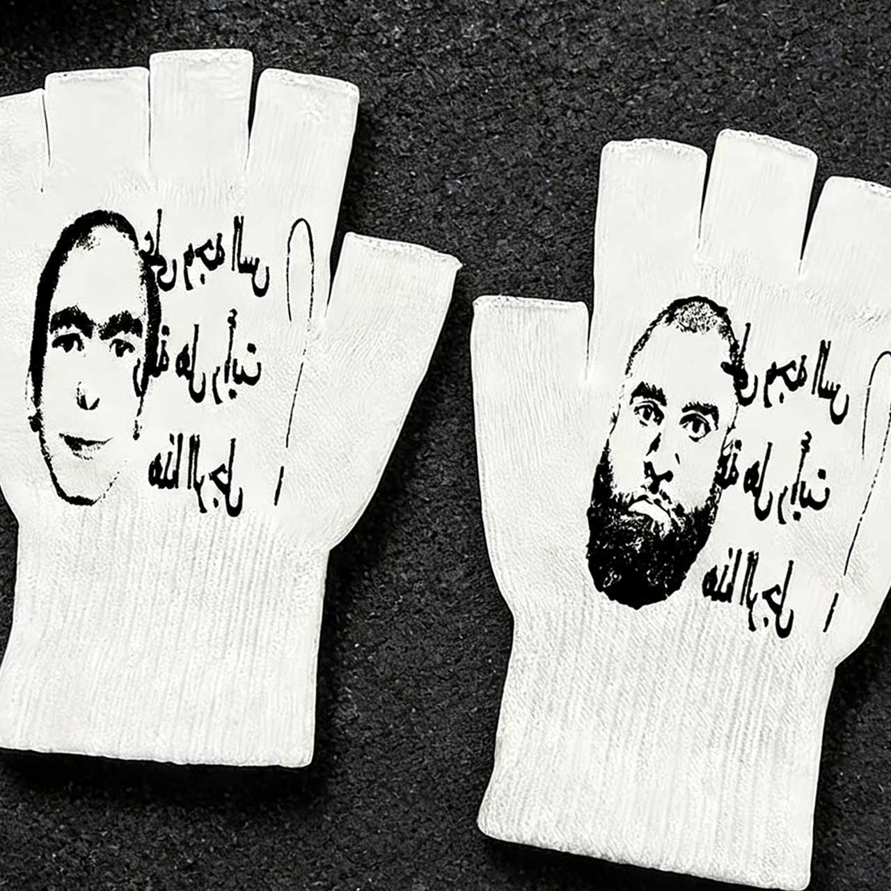 Y2K retro-geprinte vingerloze  - Knit Glove Touch Screen recensie en prijs