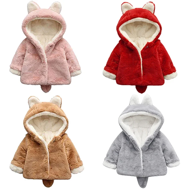 Schattige Kattenoren Pluche Ba - Winter Clothing For Baby Girl recensie en prijs