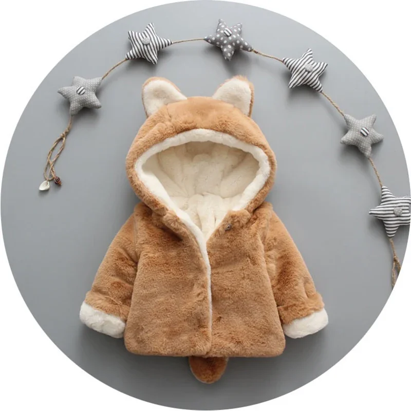 Schattige Kattenoren Pluche Ba - Winter Clothing For Baby Girl recensie en prijs