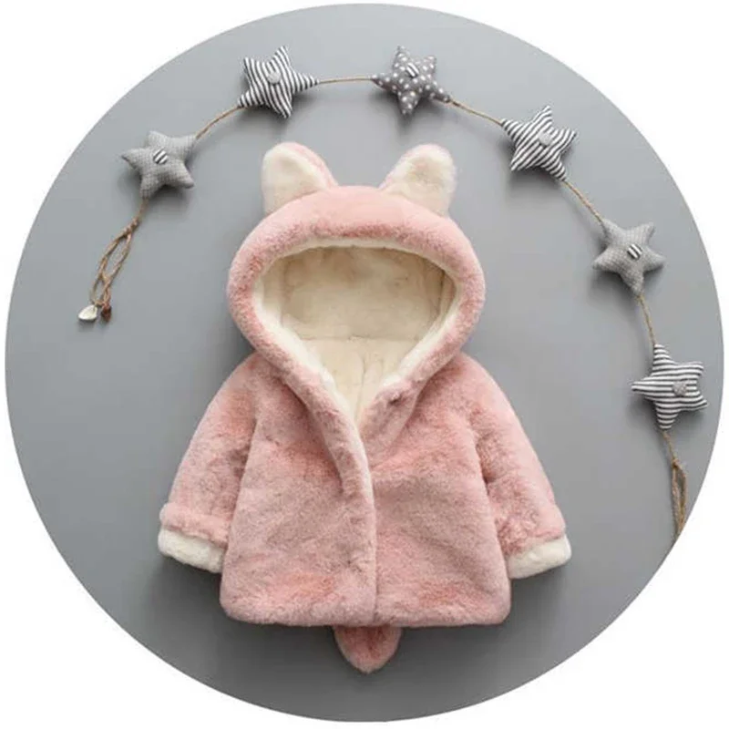 Schattige Kattenoren Pluche Ba - Winter Clothing For Baby Girl recensie en prijs