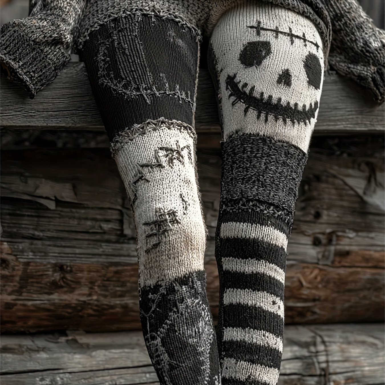 Vrouwen Halloween skeletprint  - Winter Yoga Clothing recensie en prijs