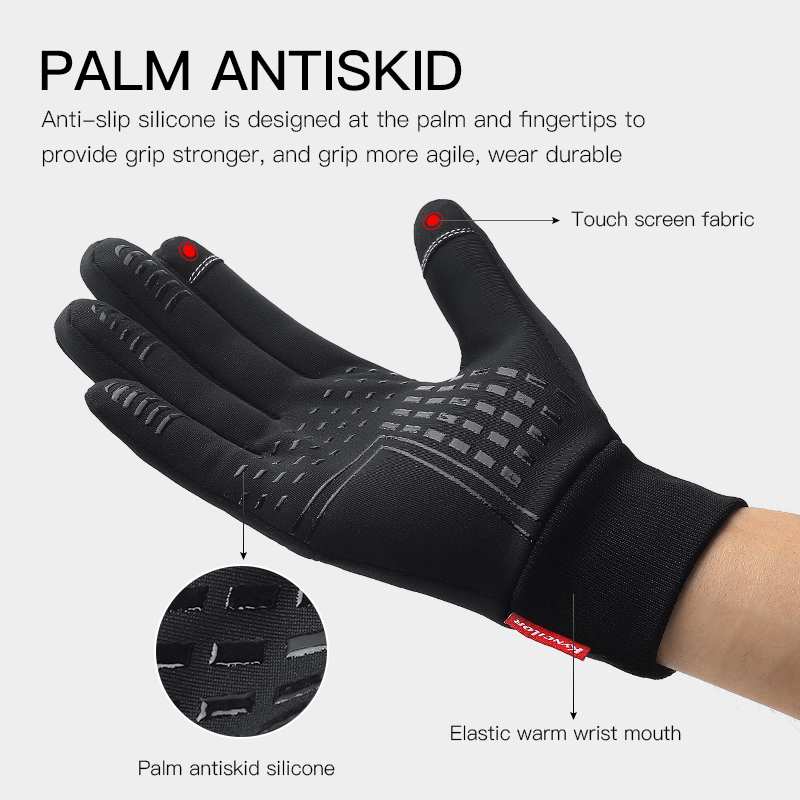 Winterhandschoenen Voor Heren  - Knit Glove Touch Screen recensie en prijs