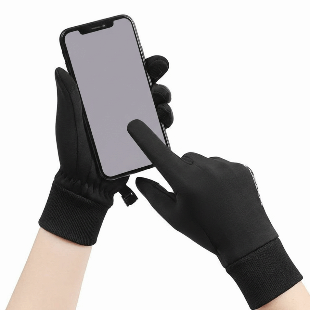 Antislip winterfiets handschoe - Knit Glove Touch Screen recensie en prijs
