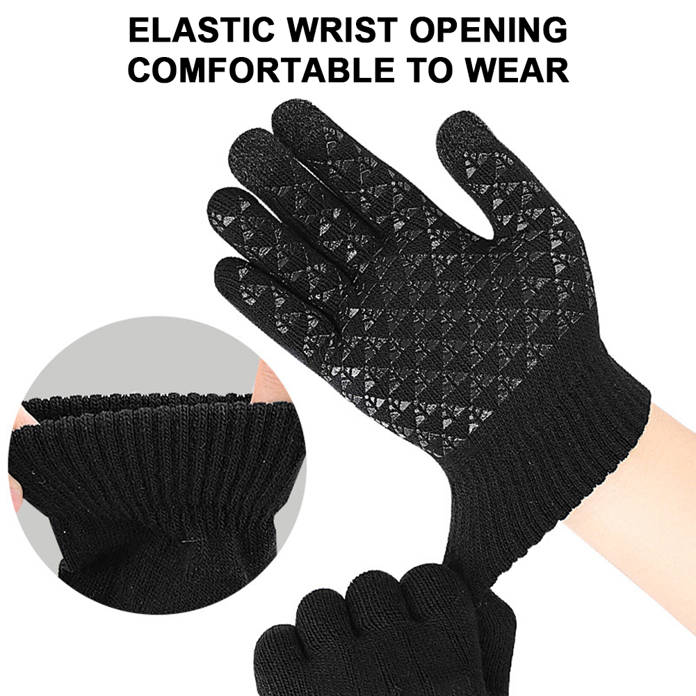 5-1Pairs USB Verwarmde Gebreid - Knit Glove Touch Screen recensie en prijs