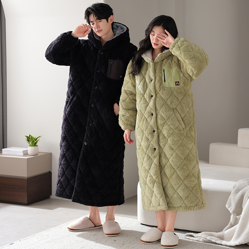Winter paar gewaad pyjama met  - Winter Clothing Layers recensie en prijs